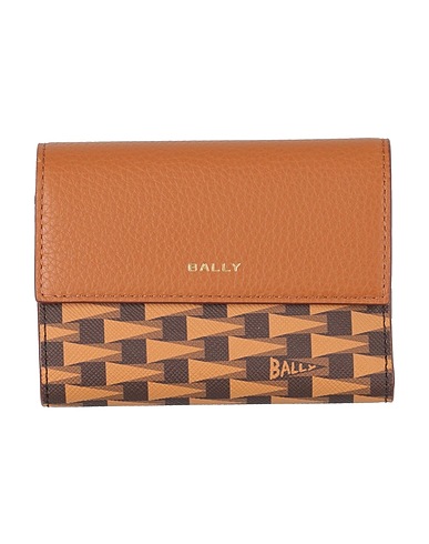 BALLY Wallet Camel Leather