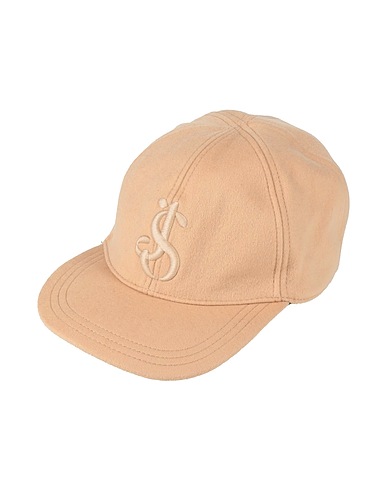 JIL SANDER Chapeau 100% Cachemire, Cuir d'ovin