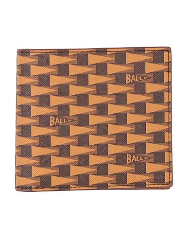 BALLY Wallet Camel Leather