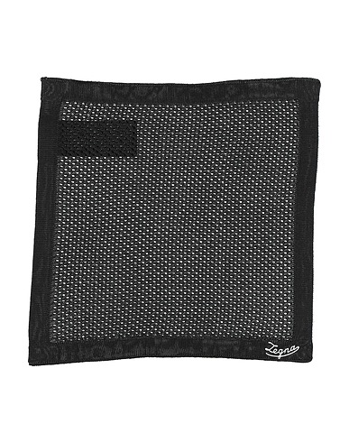 ZEGNA Cravatte e papillon Nero 100% Seta