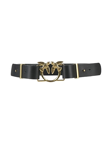 PINKO Belts Black Leather