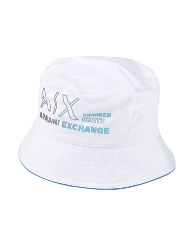 ARMANI EXCHANGE Mützen & Hüte BIANCO 100% Baumwolle
