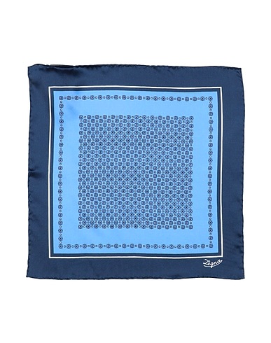 ZEGNA Ties and bow ties Azure 100% Silk