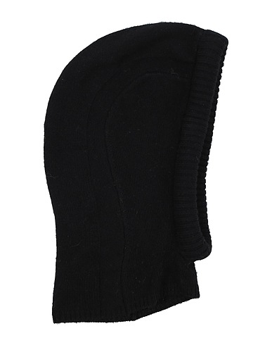 FEDERICA TOSI Hat Black 90% Wool, 10% Cashmere