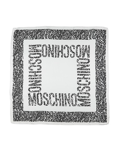 MOSCHINO Scarves and foulards Light grey 100% Silk