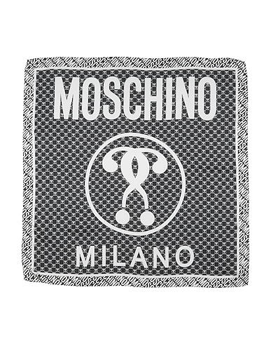 MOSCHINO Scarves and foulards Black 100% Silk