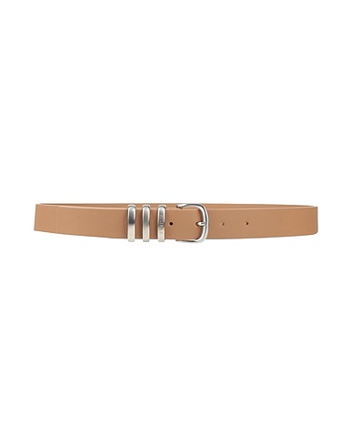 PESERICO Regular belt Taupe Leather