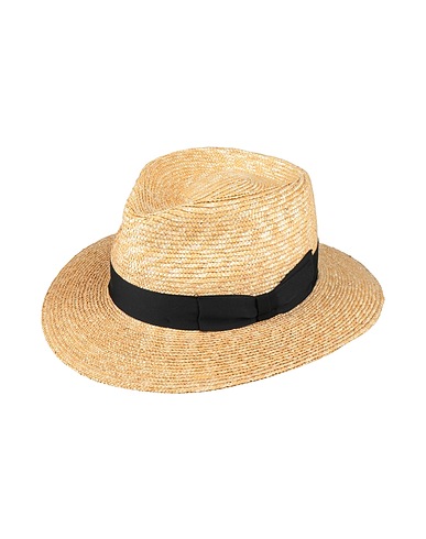 MONTEGALLO Hat Black 100% Straw