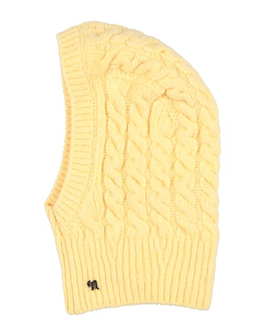 NANUSHKA Hat Yellow 72% Merino Wool, 20% Polyamide, 6% Cashmere, 2% Elastane