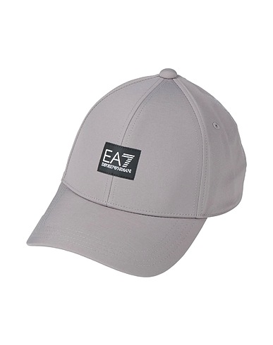 EA7 Hat Grey 97% Polyester, 3% Elastane