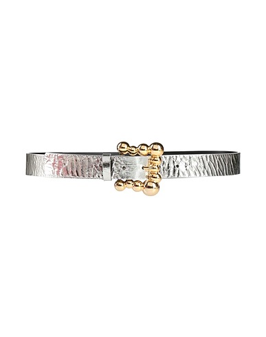 SANDRO Regular belt Silver Cowhide