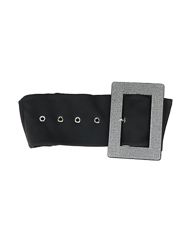GIUSEPPE DI MORABITO High-waist belt 61% Acetate, 34% Viscose, 5% Elastane