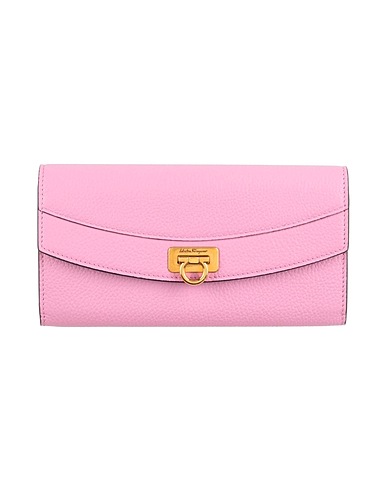 FERRAGAMO Wallet Pink Calfskin