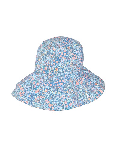 THE NEW SOCIETY Hat Azure 100% Cotton