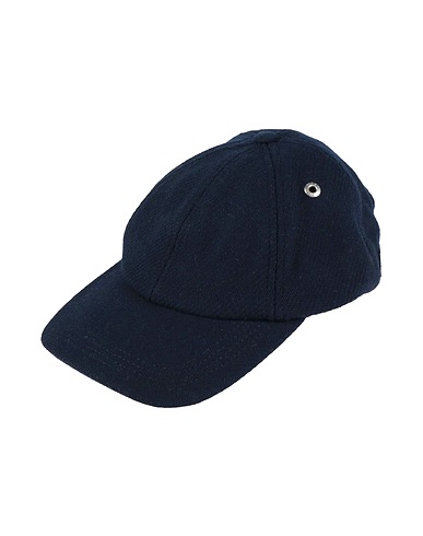 AMI ALEXANDRE MATTIUSSI Hat Navy 90% Virgin Wool, 10% Polyamide
