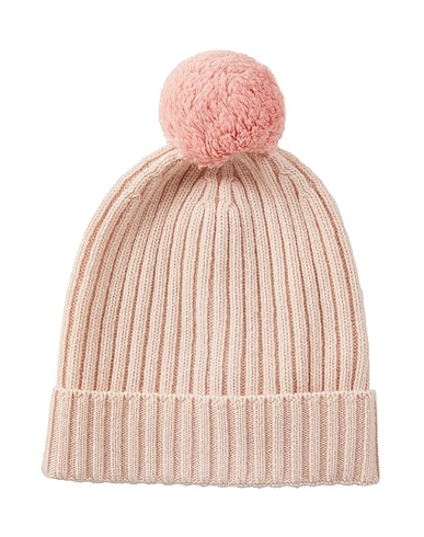 IL GUFO Hat Pink 100% Virgin Wool