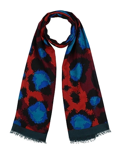 KENZO Scarves and foulards Rust 94% Modal, 6% Cashmere