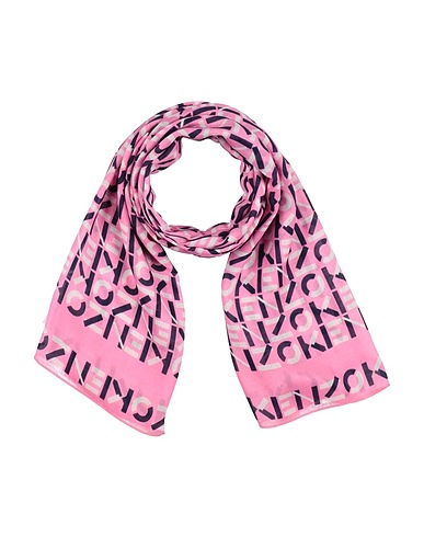 KENZO Scarves and foulards Pink 85% Modal, 15% Silk