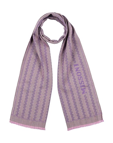 MISSONI Scarves and foulards Lilac 100% Wool