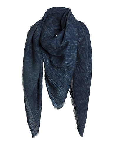 KENZO Scarves and foulards Navy blue 55% Cotton, 45% Modal