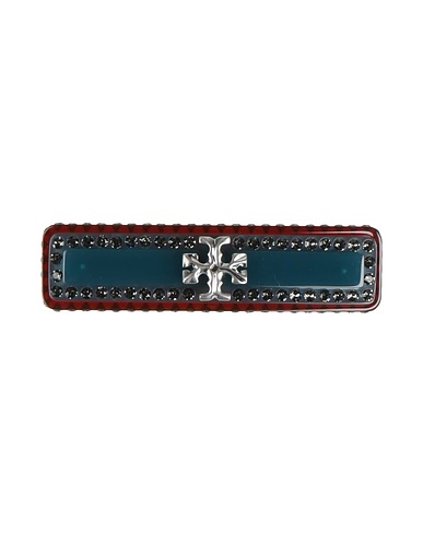 TORY BURCH Accessorio per capelli Verde petrolio Plastica