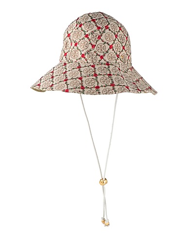 TORY BURCH Hat Beige 54% Polyester, 46% Cotton