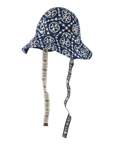TORY BURCH Hat Navy blue 100% Cotton