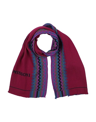 MISSONI Scarves and foulards Purple 100% Wool