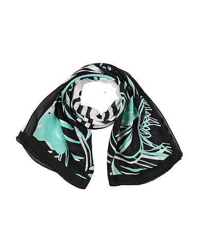 KENZO Scarves and foulards Black 100% Modal