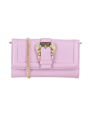 VERSACE JEANS COUTURE Small Leather Goods Lilac 100% Polyester, Polyurethane resin