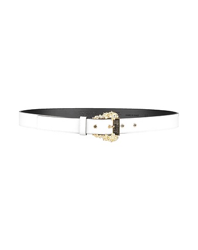 VERSACE JEANS COUTURE Regular belt White Leather