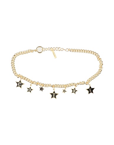 VERSACE JEANS COUTURE Thin belt Gold Metal