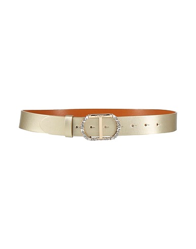 TWINSET Cintura Regular Platino 50% Poliuretano, 50% Poliestere