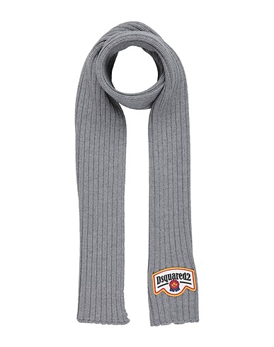 DSQUARED2 Sciarpe e foulard Grigio 100% Lana
