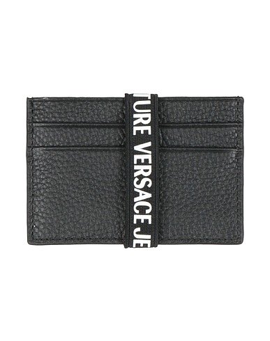 VERSACE JEANS COUTURE Kleinlederwaren Schwarz 100% Rindsleder