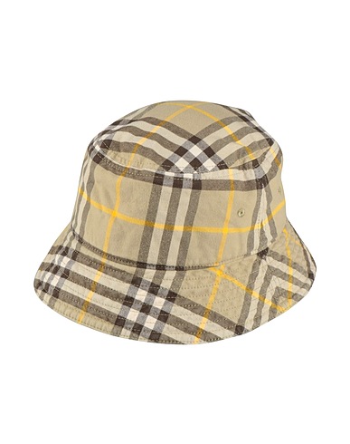 BURBERRY Hat Grey 100% Cotton