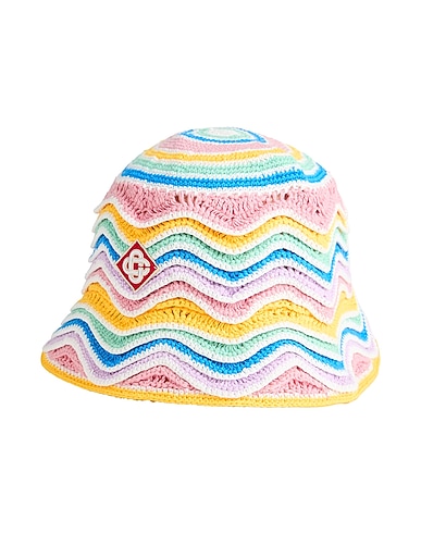 CASABLANCA Hat Light pink 100% Cotton