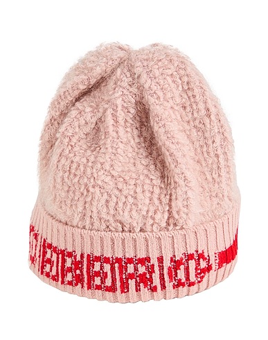 DKNY Hat Pink 46% Synthetic fibers, 37% Wool, 16% Mohair wool, 1% Cashmere