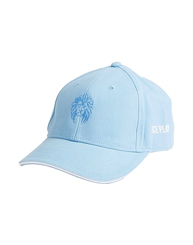 ICE PLAY Hat Sky blue 100% Cotton