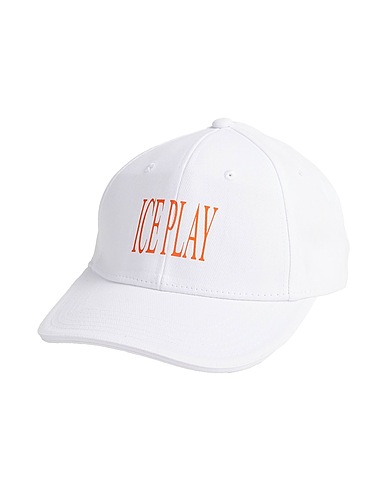 ICE PLAY Hat White Cotton