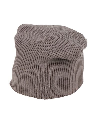 RICK OWENS Hat Taupe 100% Virgin Wool