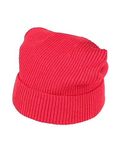 RICK OWENS Cappello Rosso 100% Lana Vergine