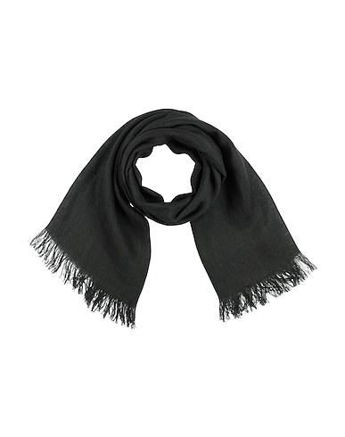 FABIANA FILIPPI Sciarpe e foulard Verde scuro 70% Lino, 30% Seta