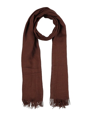 FABIANA FILIPPI Sciarpe e foulard Marrone 70% Lino, 30% Seta