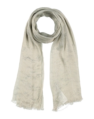 SEVENTY VENEZIA Sciarpe e foulard Verde salvia 64% Poliestere, 36% Seta