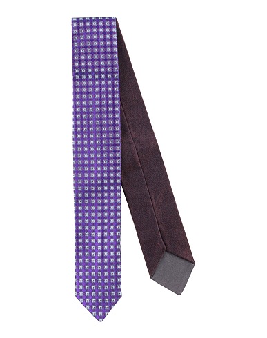 CANALI Ties and bow ties Purple Silk