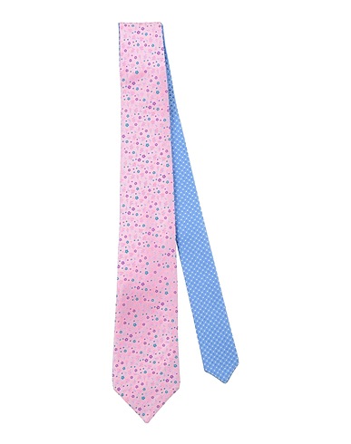 CANALI Ties and bow ties Pink 100% Silk
