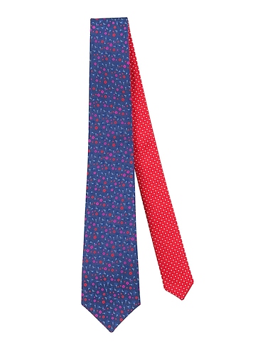 CANALI Cravatte e papillon Blu 100% Seta
