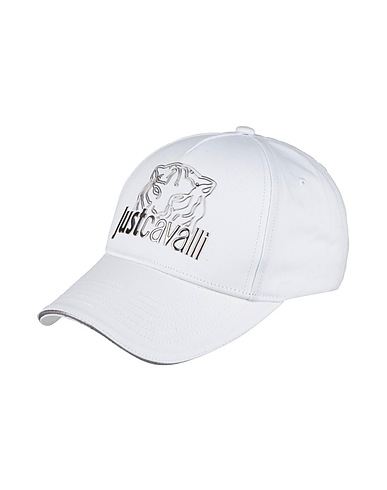 JUST CAVALLI Hat White 100% Cotton