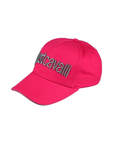 JUST CAVALLI Hat Magenta 100% Cotton